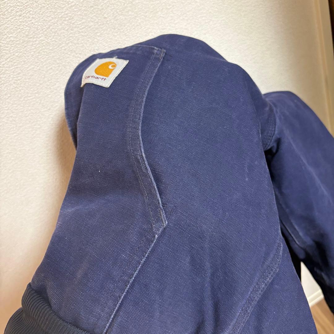 Carhartt アクティブジャケット　ネイビー　90S 星タグ　USA製