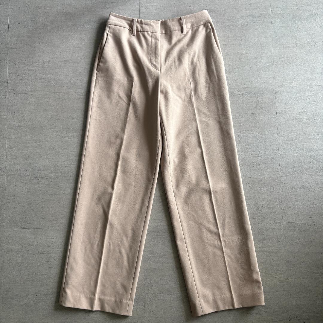 PLST プラステ ノーカラー スーツ セットアップ ベージュ Mサイズ