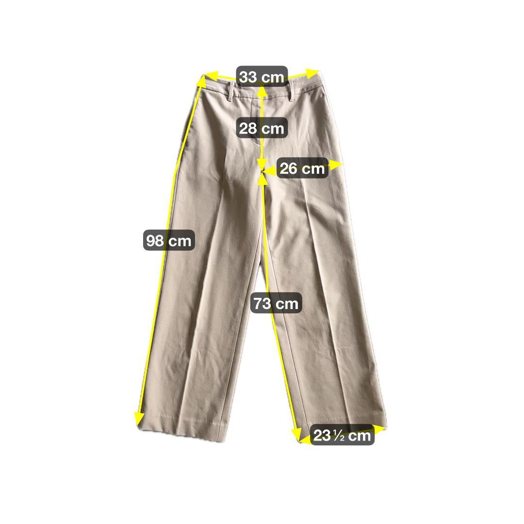 PLST プラステ ノーカラー スーツ セットアップ ベージュ Mサイズ