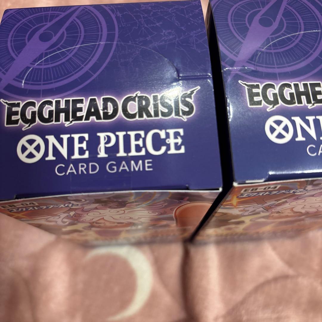 新品未開封 ONE PIECE エッグヘッドクライシス 3BOX