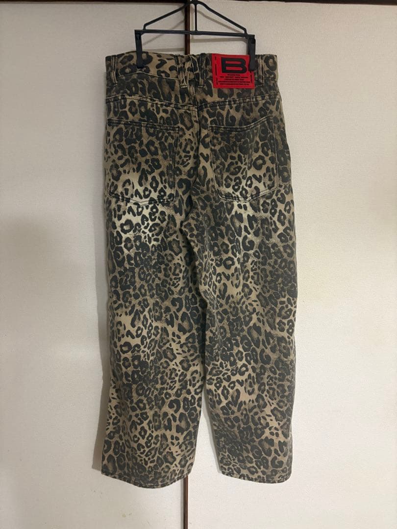 【新品】 BEEDEN レオパードデニム　S