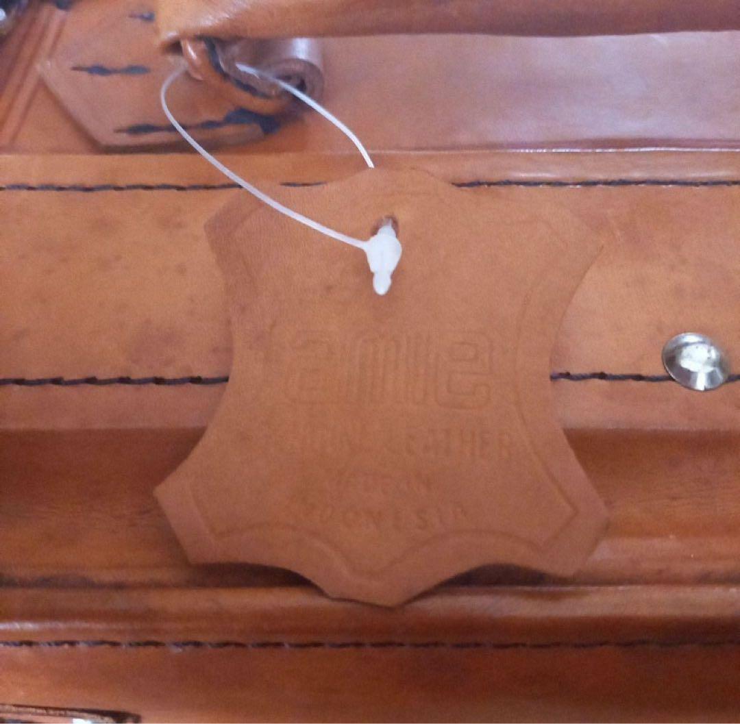 【未使用】ヴィンテージ　レザーボストンバック　トランクケース