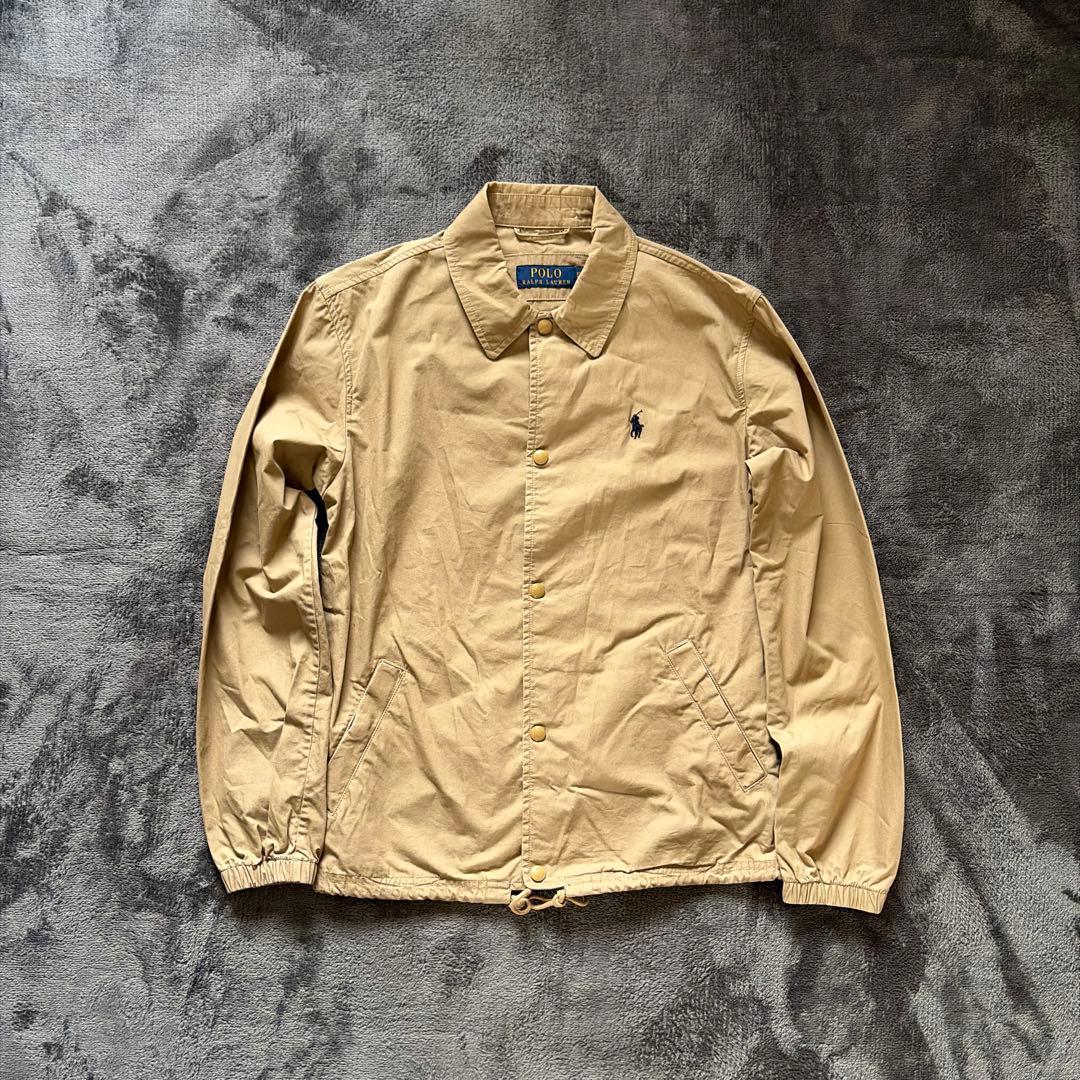 【極美品✨】ポロラルフローレン コットン　コーチジャケット