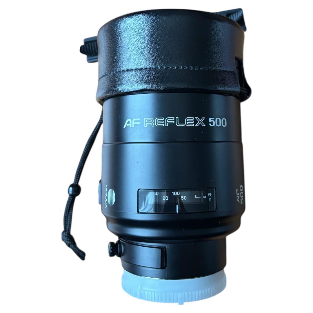 動作良好　MINOLTA ミノルタ AF REFLEX 500mm F8