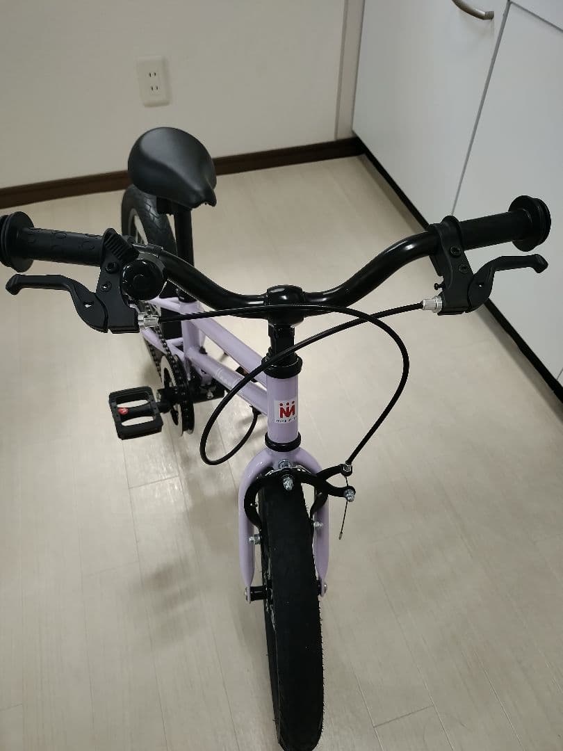 【2024年11月購入】へんしんバイクC14 パープル with ペダルくん