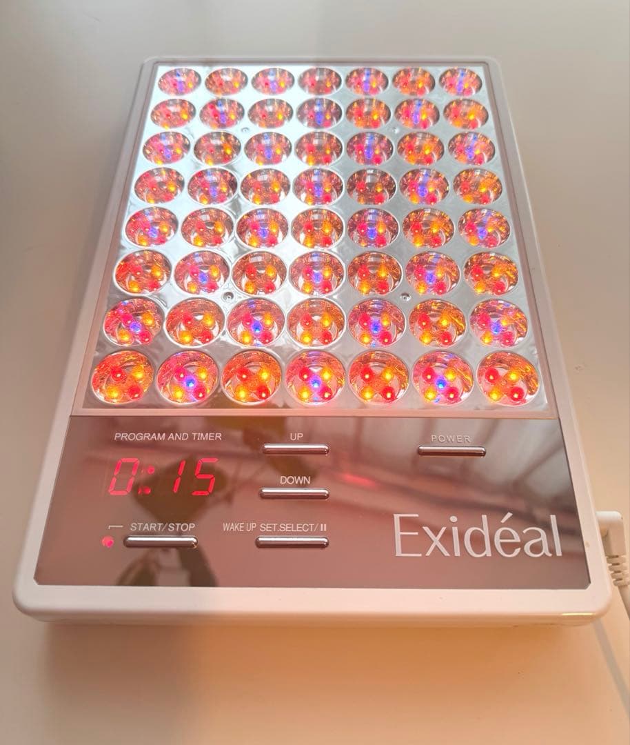 Exidéal LED美顔器 64個LED サングラス付き