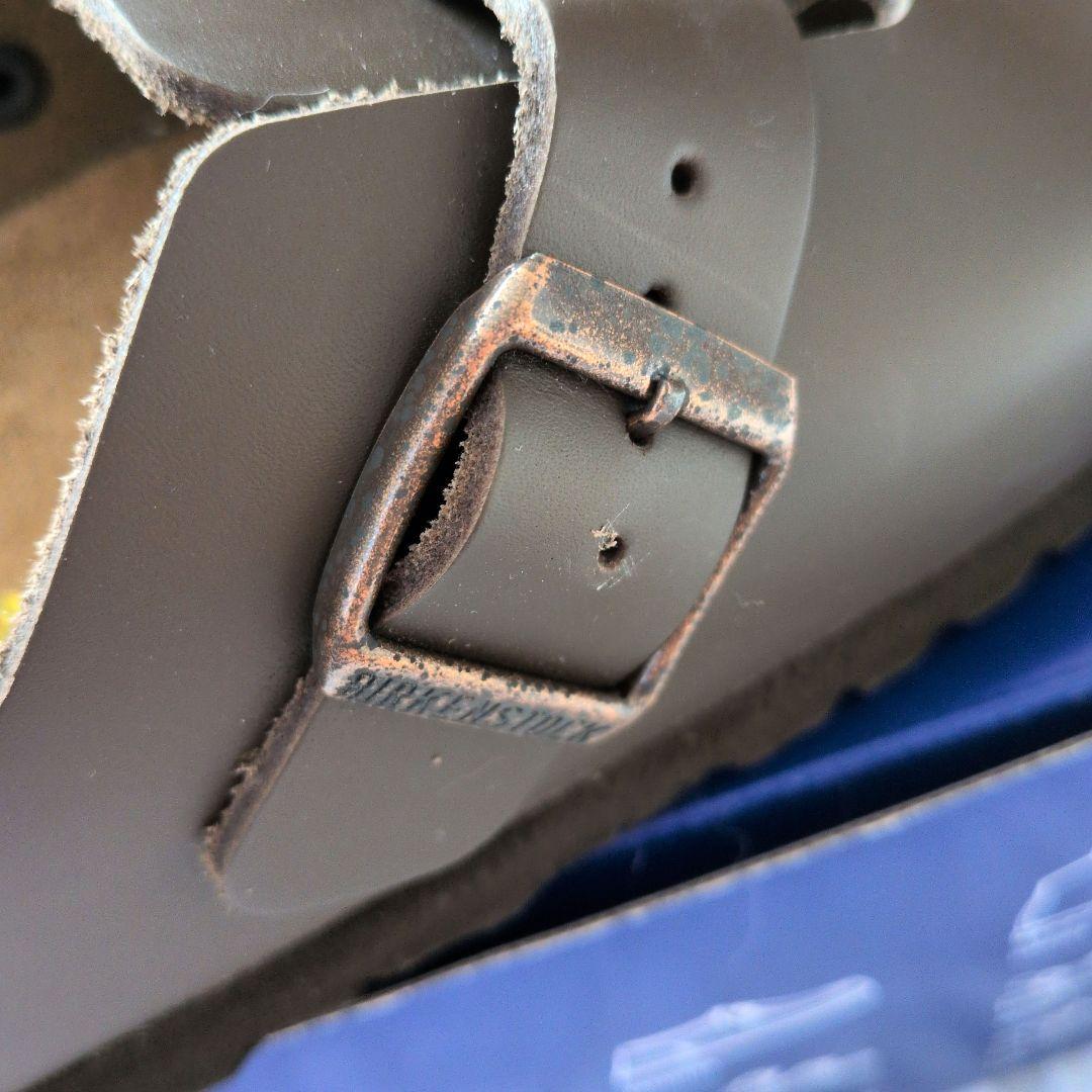 BIRKENSTOCK サボ・クロッグサンダル 37 ダークブラウン