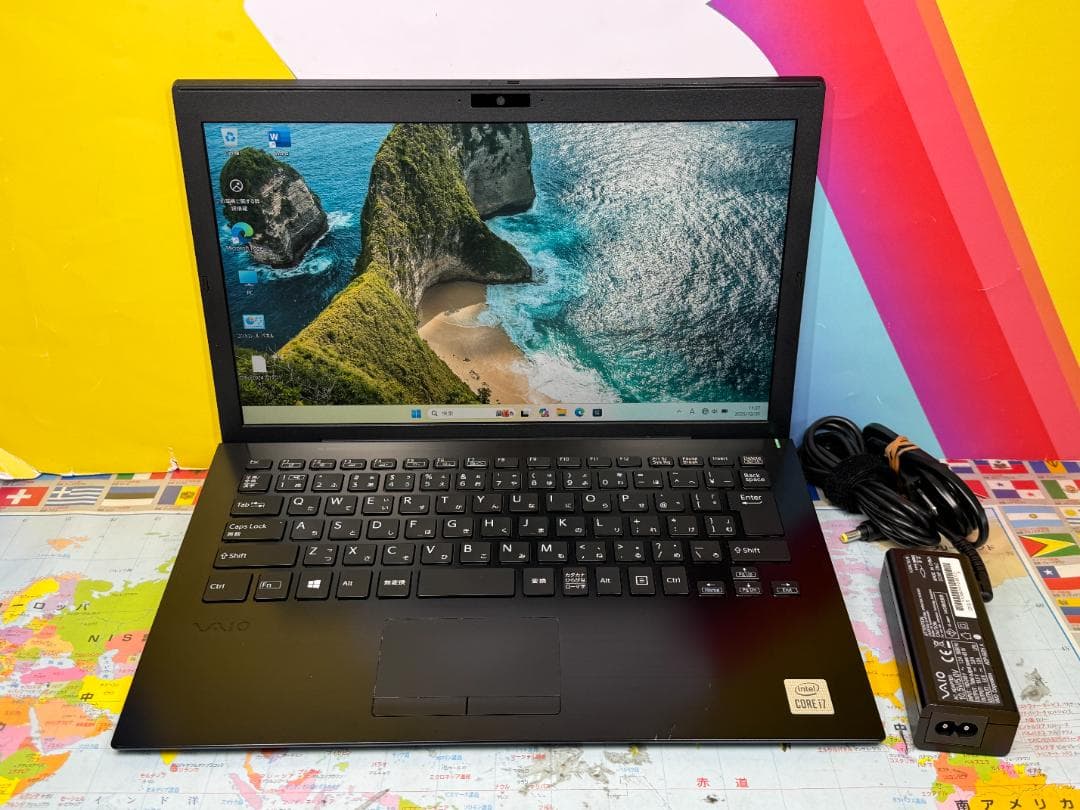 16GB・i7 美品 ソニー VAIO VJPG 13.3型 ノートPC 軽量