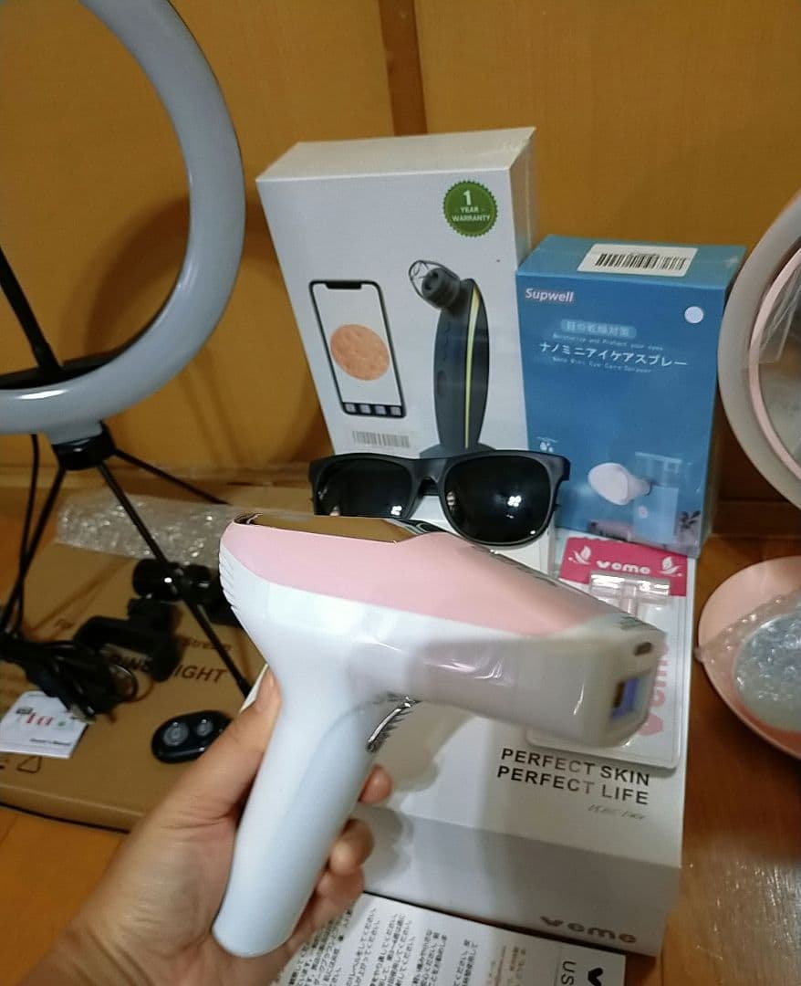 veme リングライト 調光機能付き 6個すべて新品