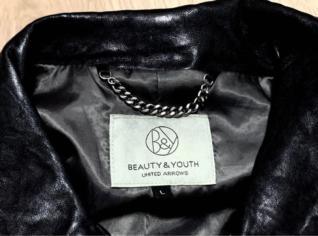 BEAUTY & YOUTH UNITED ARROWS ライダースジャケット