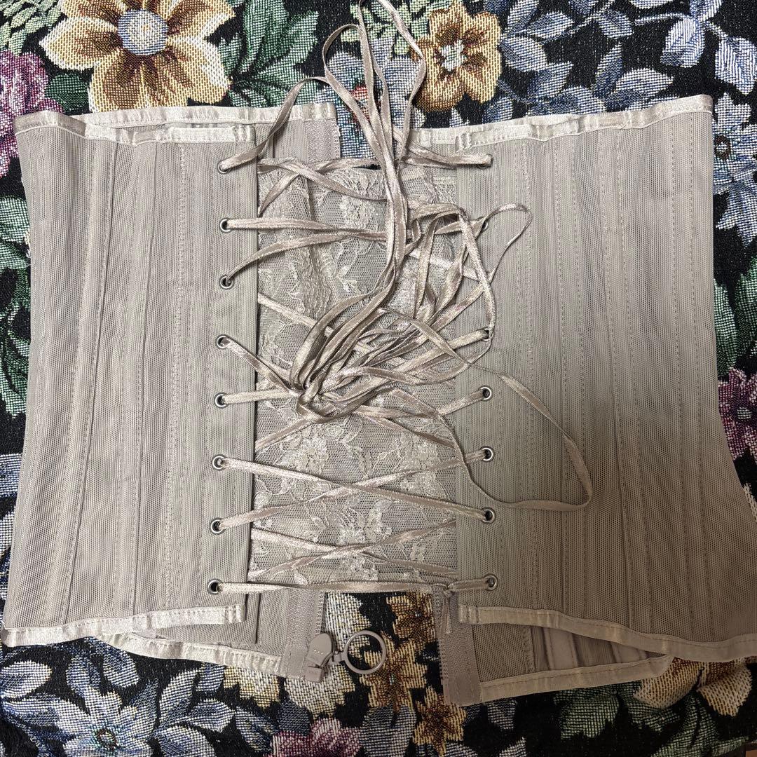 元鈴木さんコルセット シレーヌ グレージュ　Lサイズ