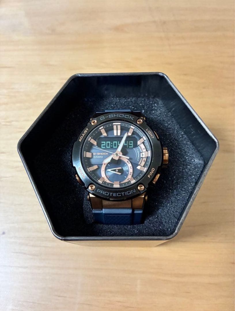 り*た様 CASIO G-SHOCK GST-B200 ローズゴールド