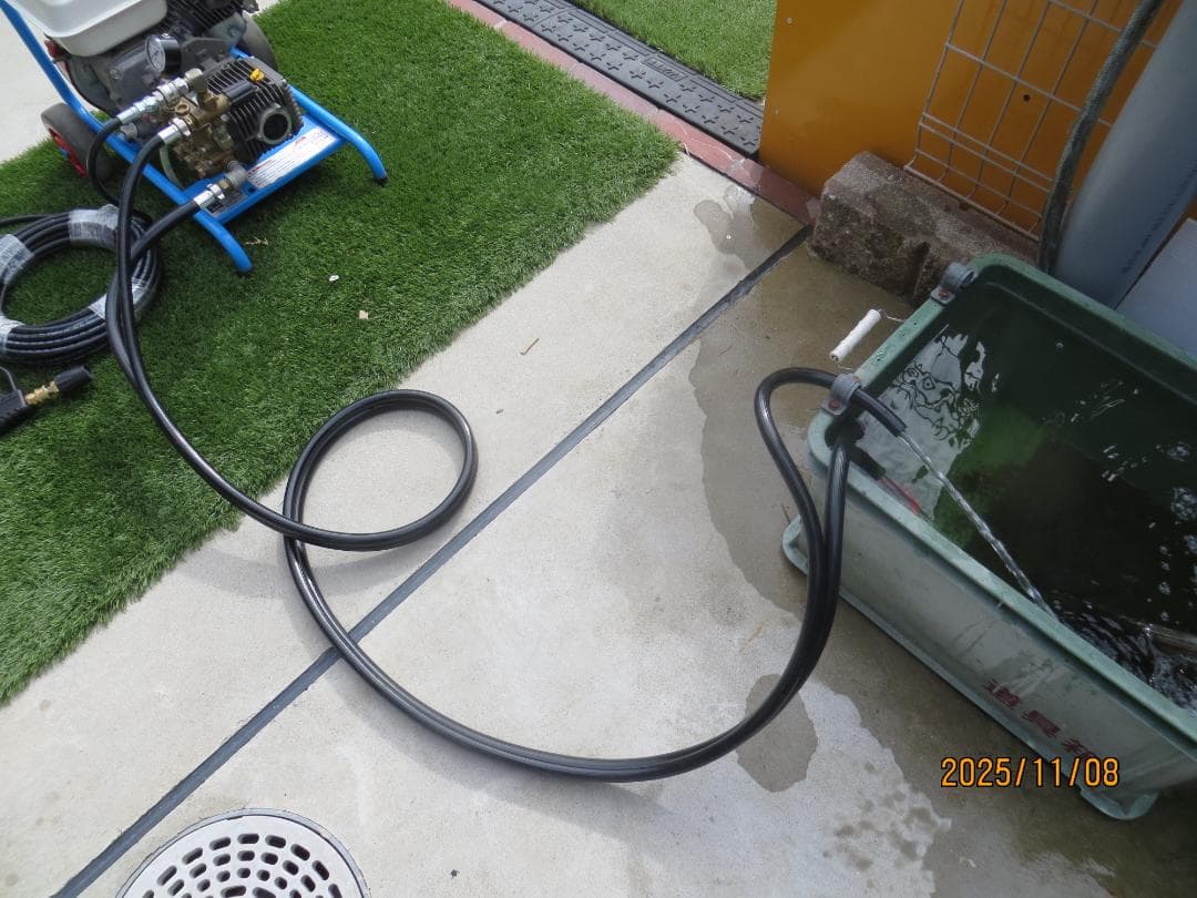 エンジン高圧洗浄機フルテックTD160