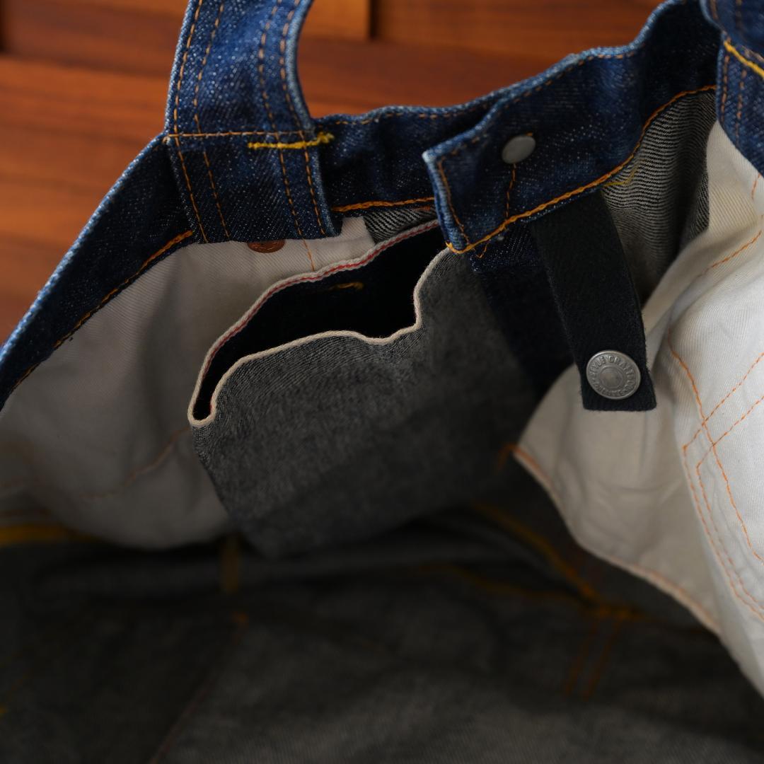 希少レア エヴィス Gパン型 バッグ 鞄 コジマ トート デニム EVISU