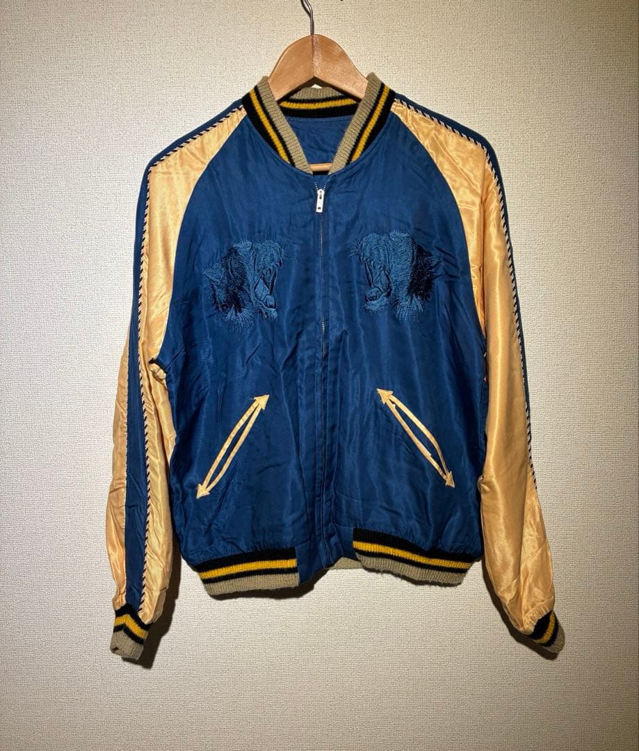 東洋BEAMS別注 / リバーシブル スカジャン虎