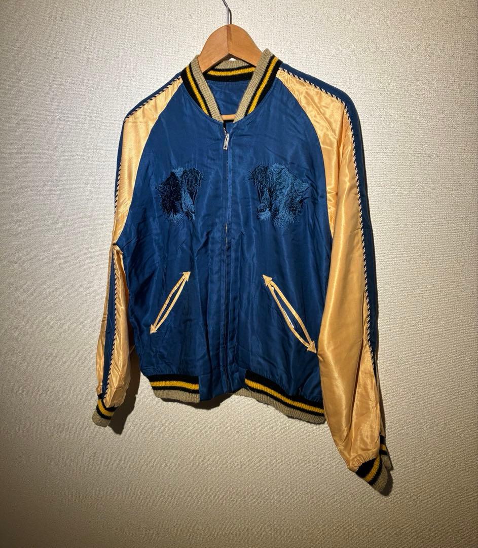 東洋BEAMS別注 / リバーシブル スカジャン虎