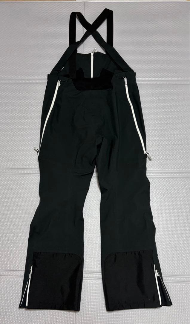 【未使用タグ有】unfudge smoke bib pants ビブパン　黒　L