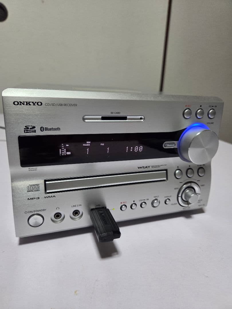 ONKYO ミニコンポFNR-9X Bluetooth CDプレーヤー