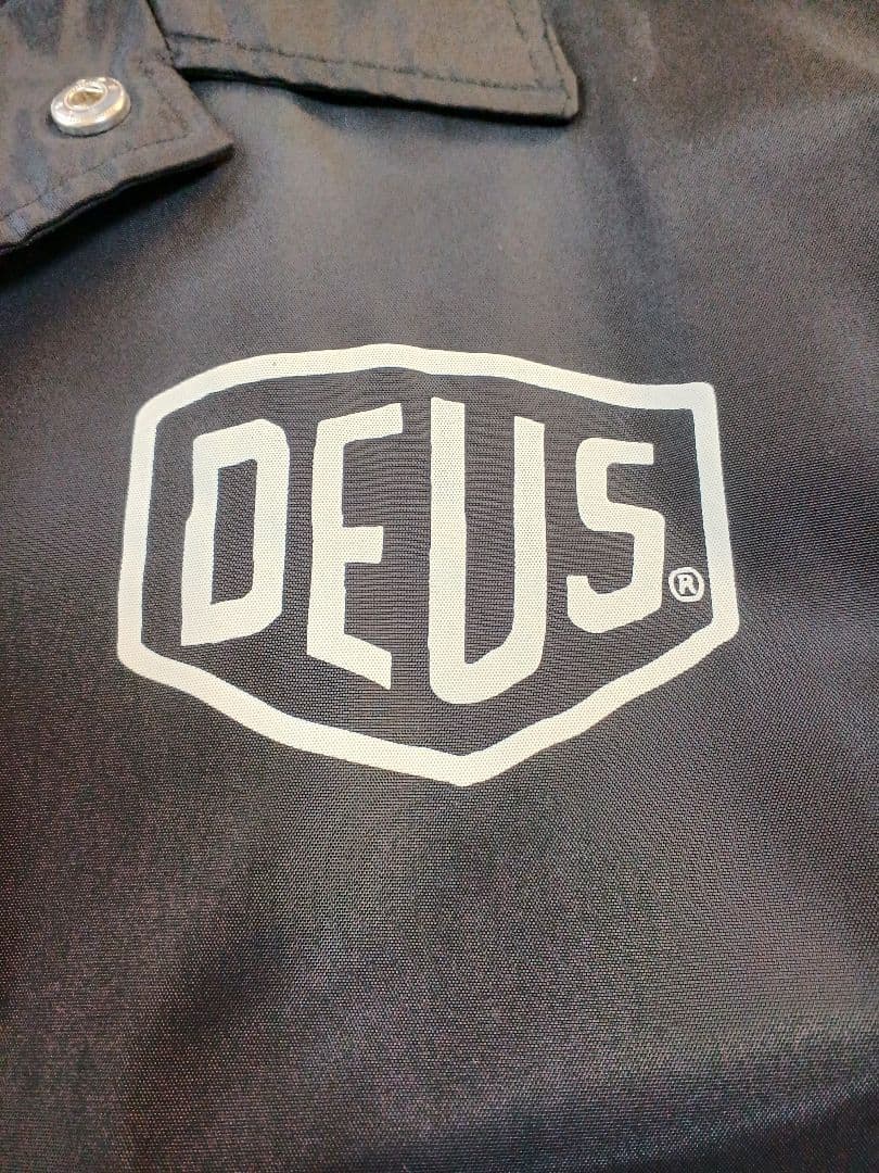 DEUS EX MACHINA デウスエクスマキナ コーチジャケット　ブラック