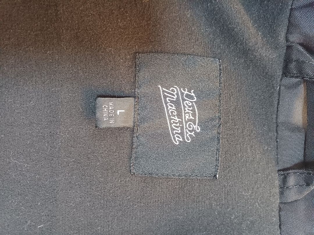 DEUS EX MACHINA デウスエクスマキナ コーチジャケット　ブラック