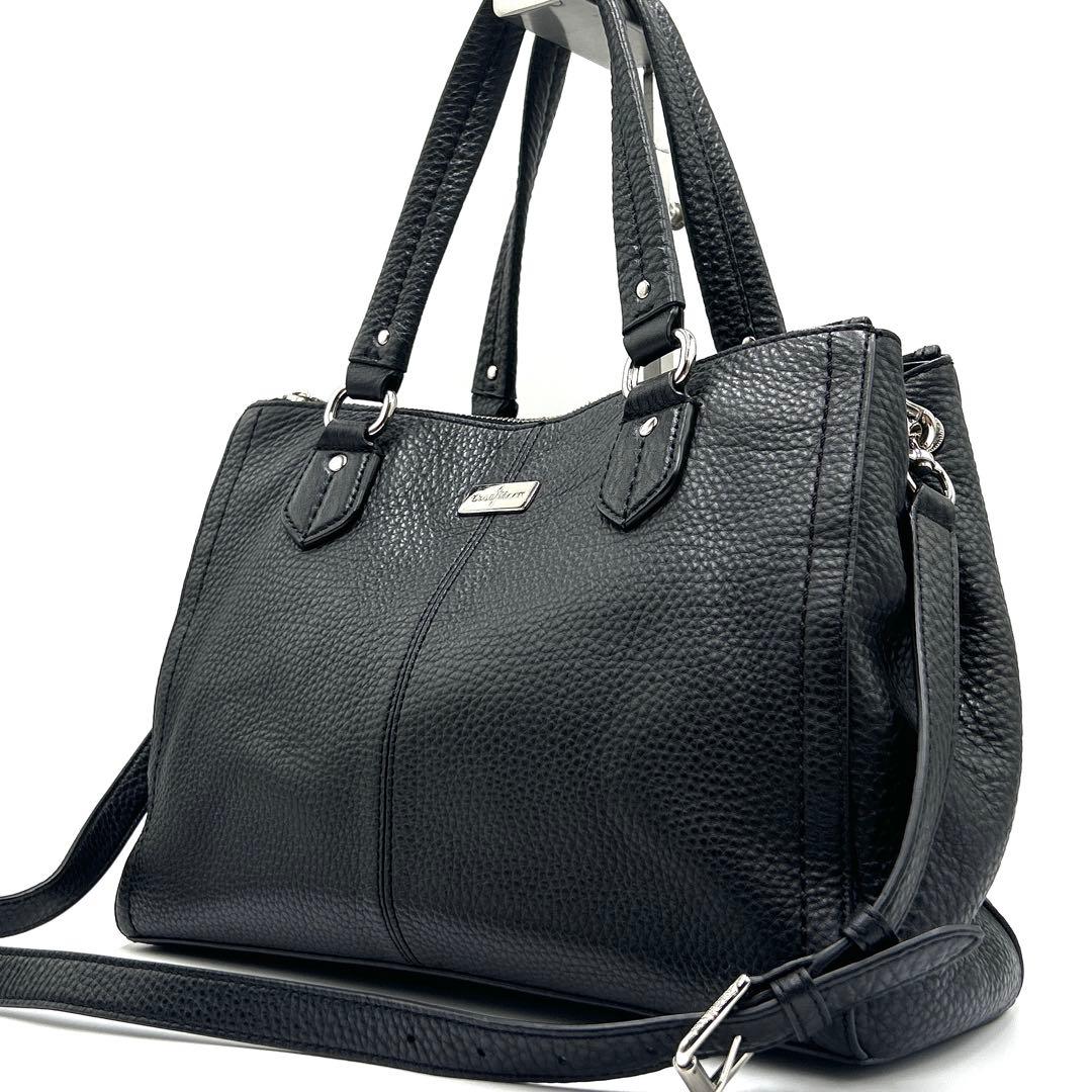 【美品】 COLE HAAN コールハーン 2way ブラック トートバッグ