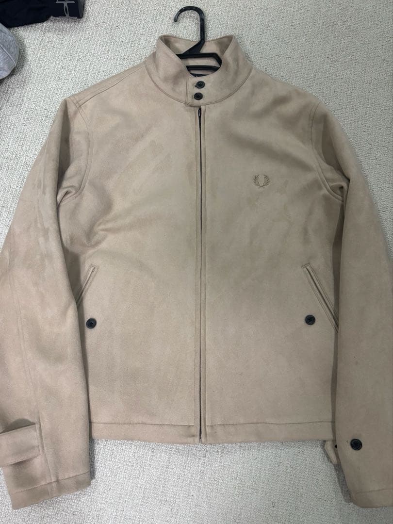 FRED PERRY ベージュ ジャケット Mサイズ