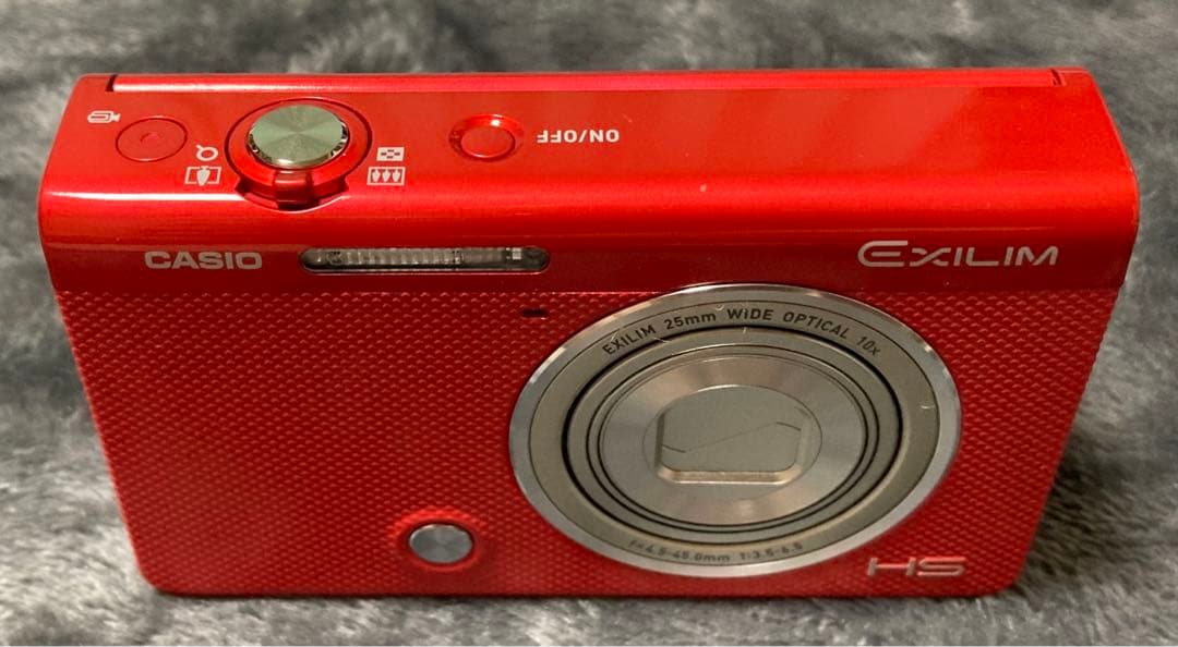 超美品　CASIO HS EXILIM EX-ZR62 レッド　元箱全付属品付