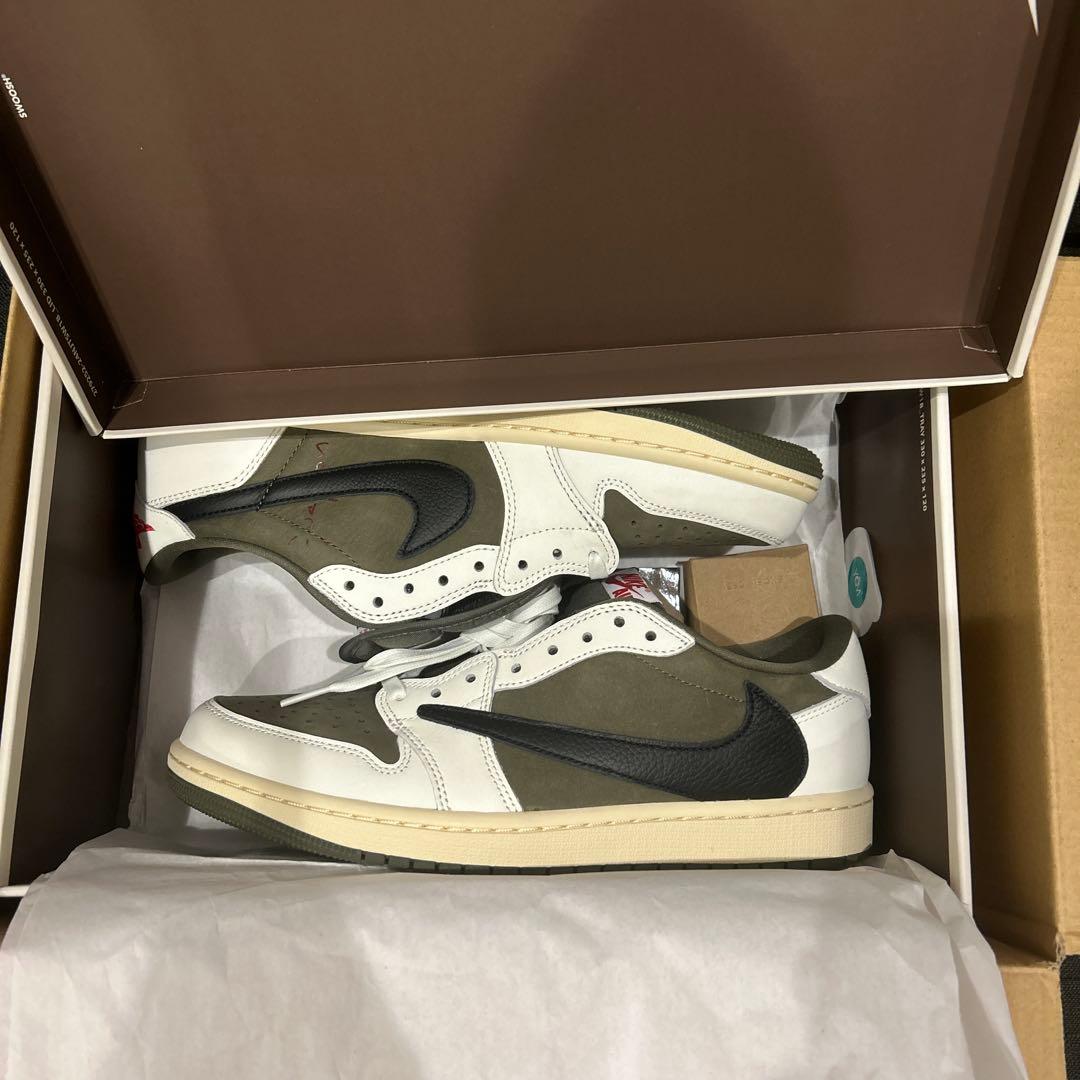 ジョーダン1 トラヴィススコット リバースモカ