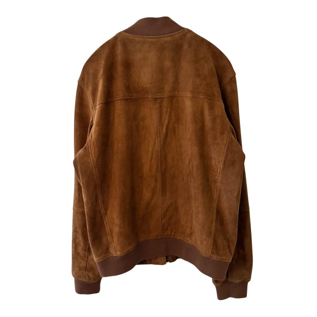 アメリカンイーグルやぎ革 ゴートレザースエードジャケット 短丈