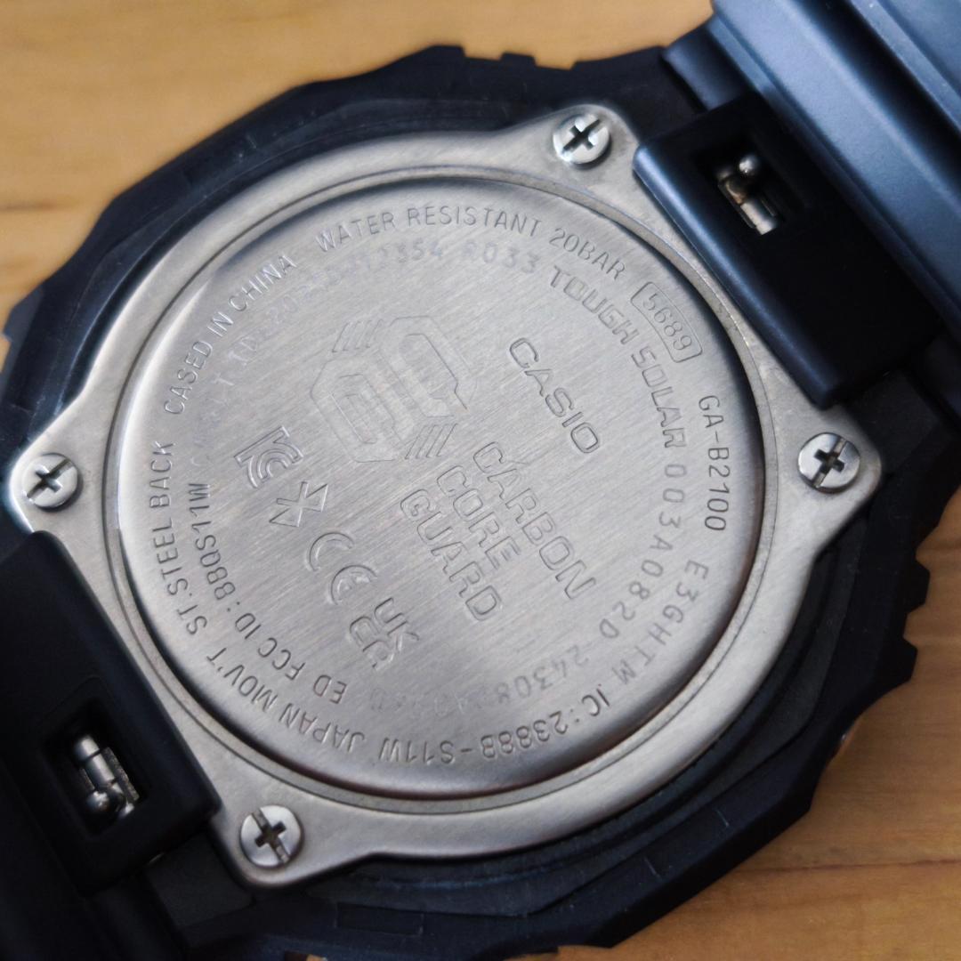 CASIO G-SHOCK GA-B2100-1AJF Bluetoothソーラ