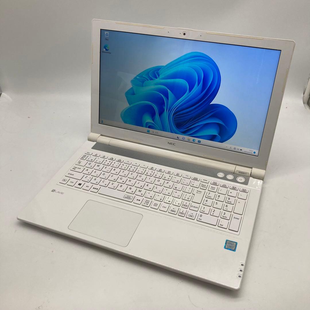 Windowsノート本体 NEC LAVIE NS600/J i7 8550u 16G Windows11