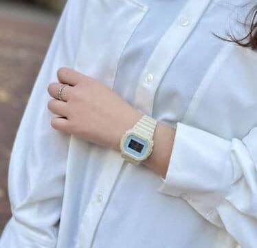 Gショック GMD-S5600NC-9 デジタル ブルー ベージュ 逆輸入品