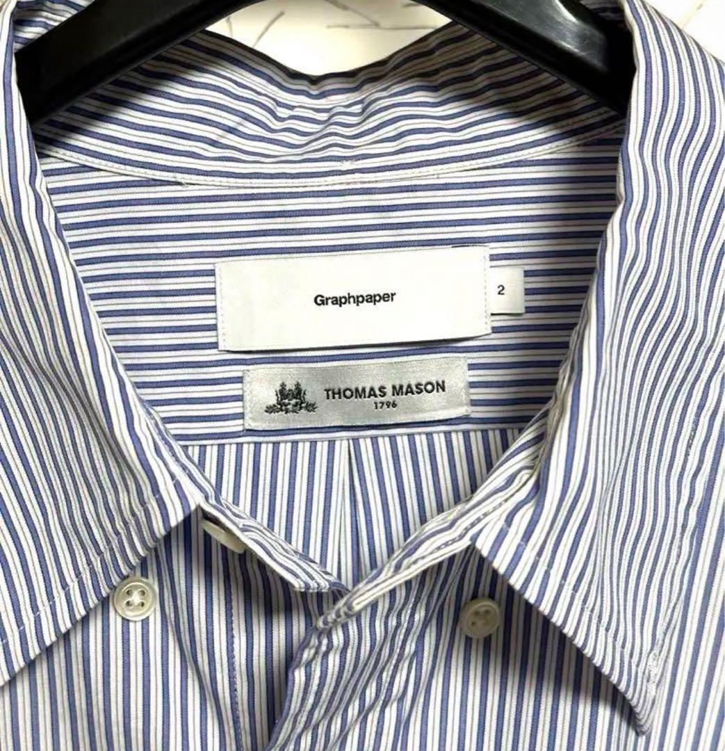 graphpaper × THOMAS MASON ボタンダウンシャツ