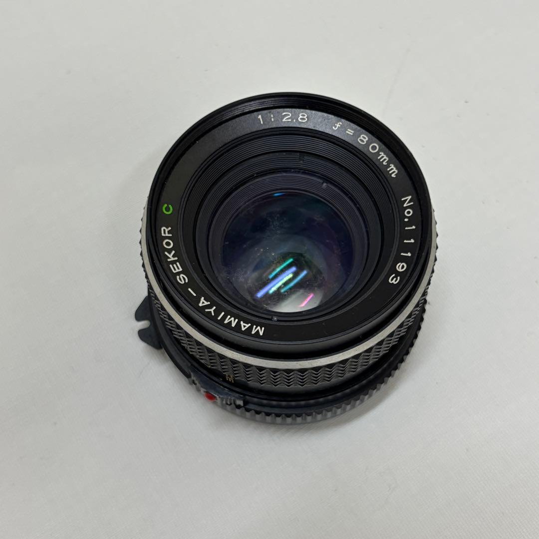 Mamiya 645 1000S プリズムファインダ+ SEKOR C 80mm