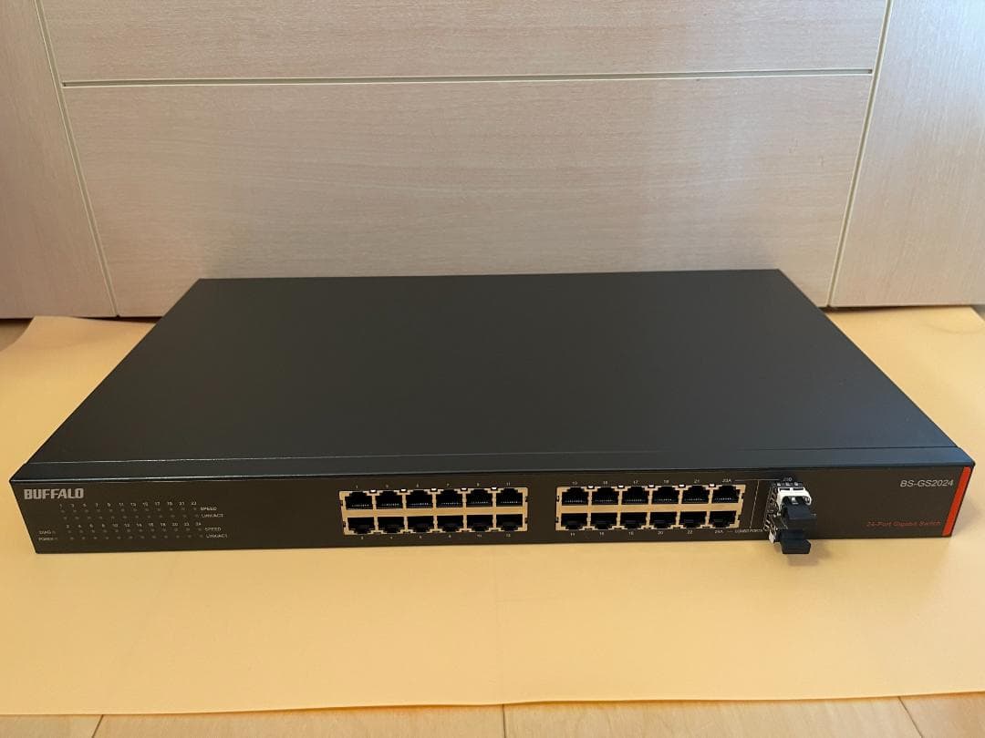 Buffalo スイッチ BS-GS2024 おまけつき