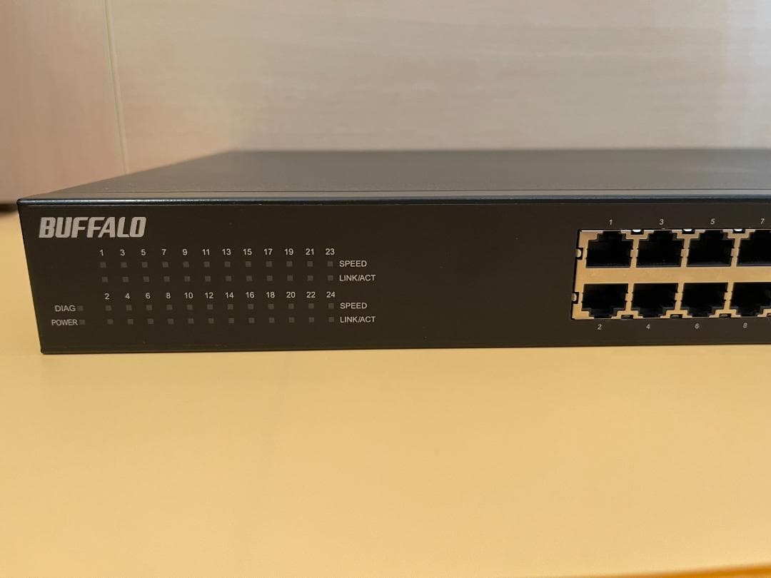 Buffalo スイッチ BS-GS2024 おまけつき