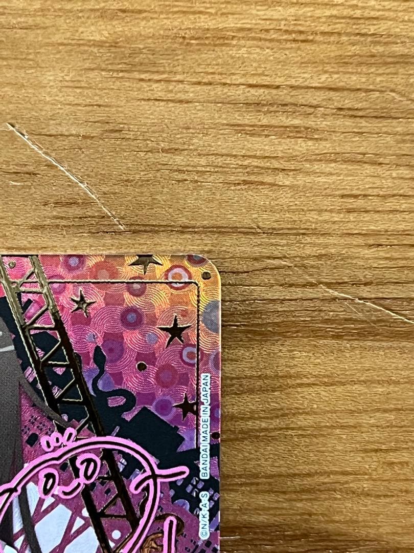 シ*く様 ユニオンアリーナ 物語シリーズ 千石撫子 SR 星2 パラレル サイン