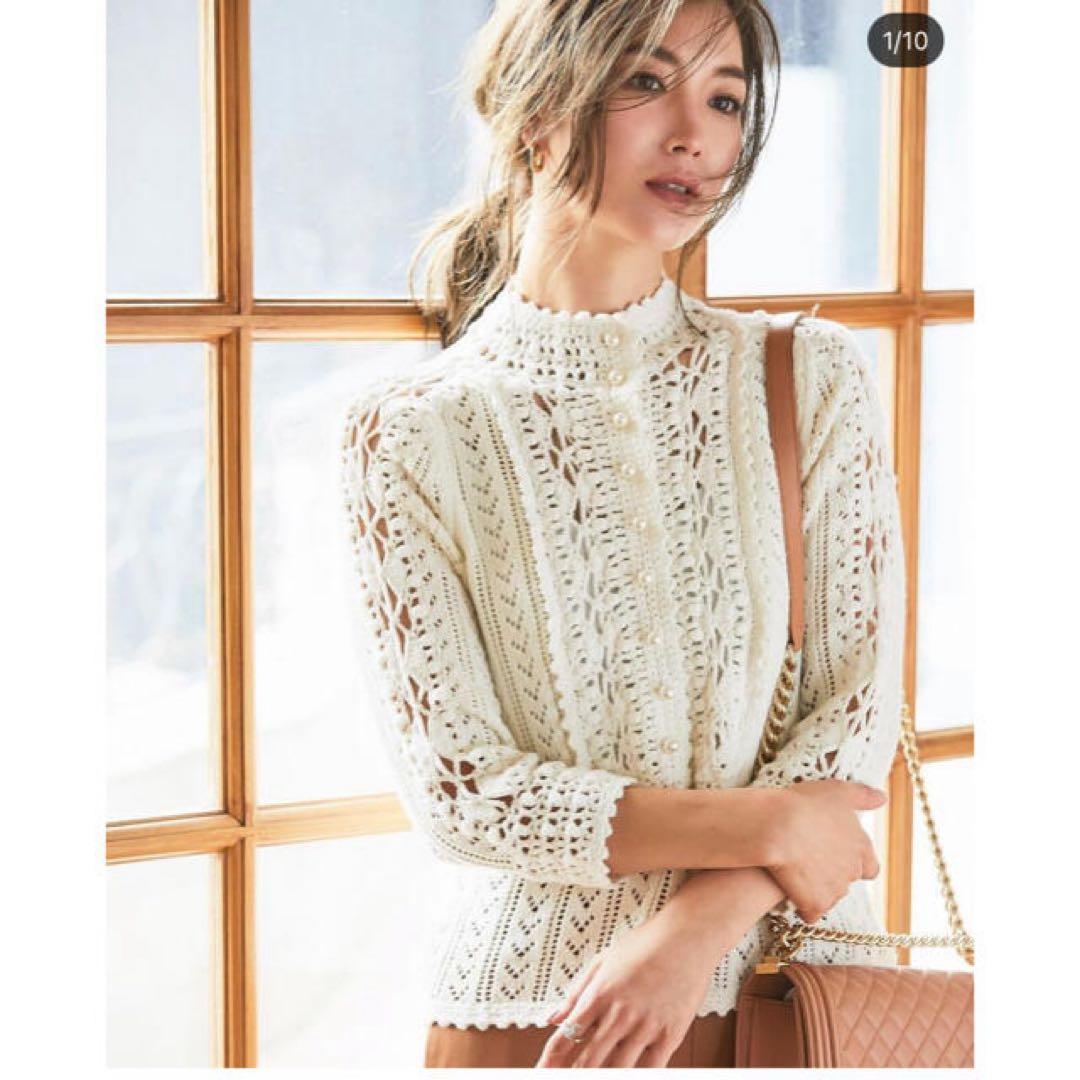 セブンテン　SEVENTEN BY MIHO KAWAHITO レースニット