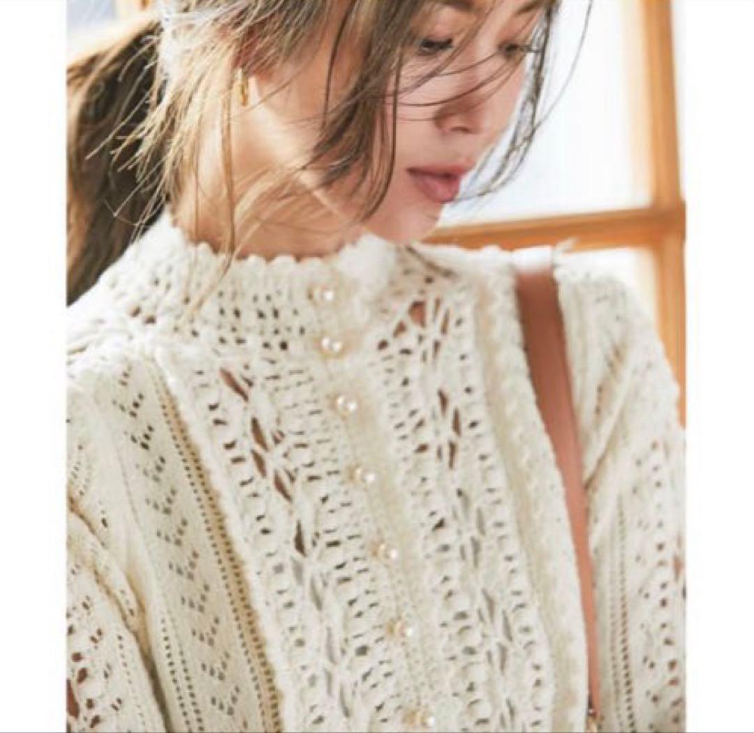 セブンテン　SEVENTEN BY MIHO KAWAHITO レースニット