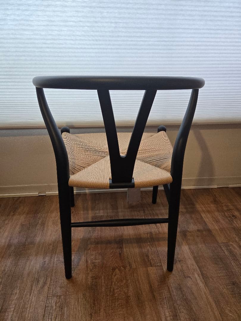 【美品】Yチェア CH24 カールハンセン ビーチ材ブラック 北欧家具