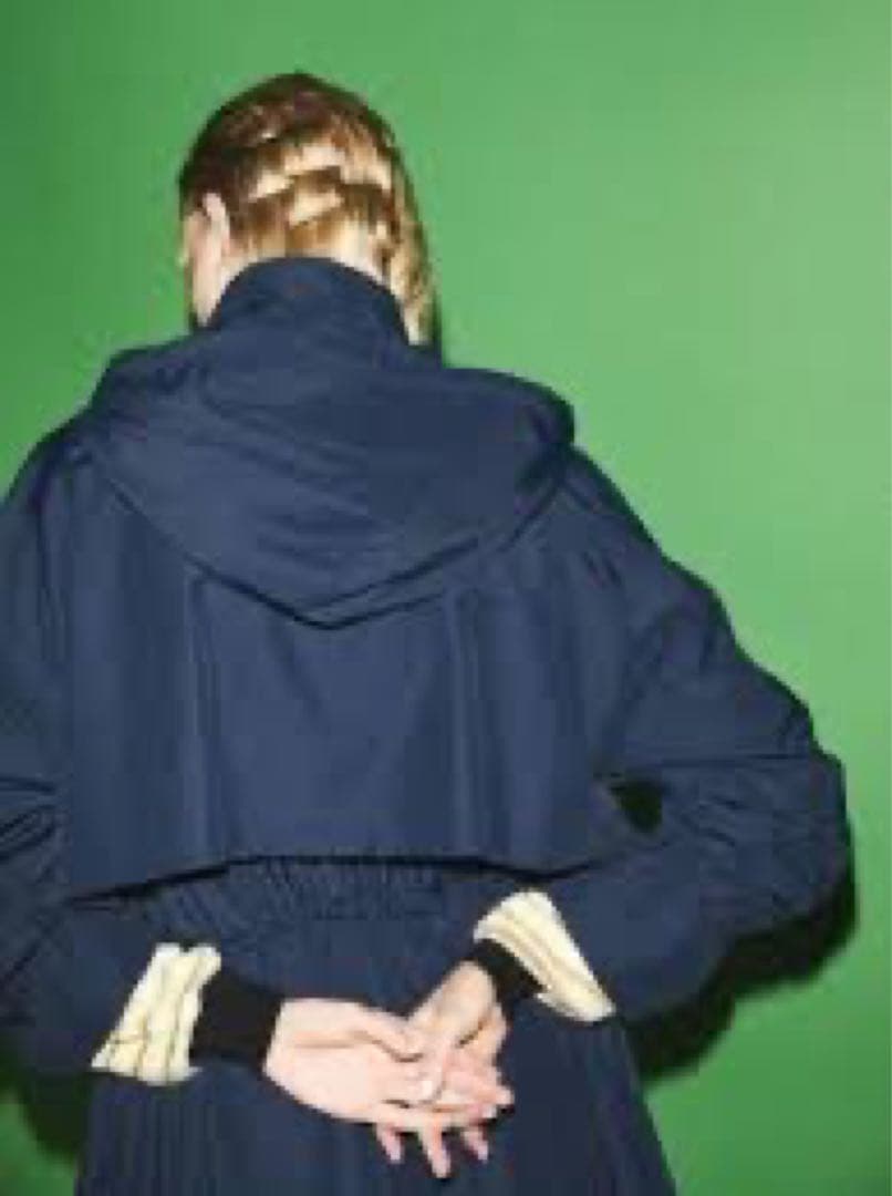 美品 ナゴンスタンス nagonstans モッズコート ネイビー