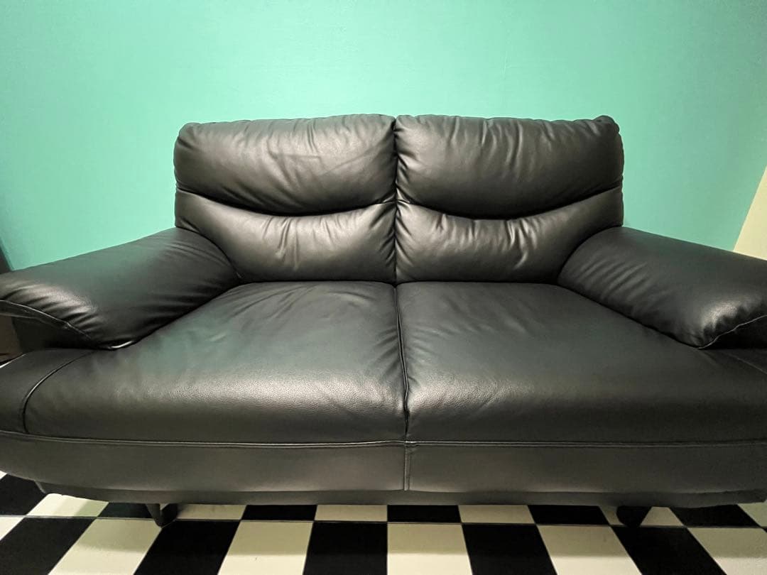 ニトリ Nシールド 2人掛け ソファ 合成皮革