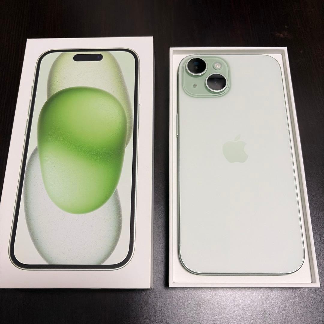 Apple iPhone 15 グリーン 128GB