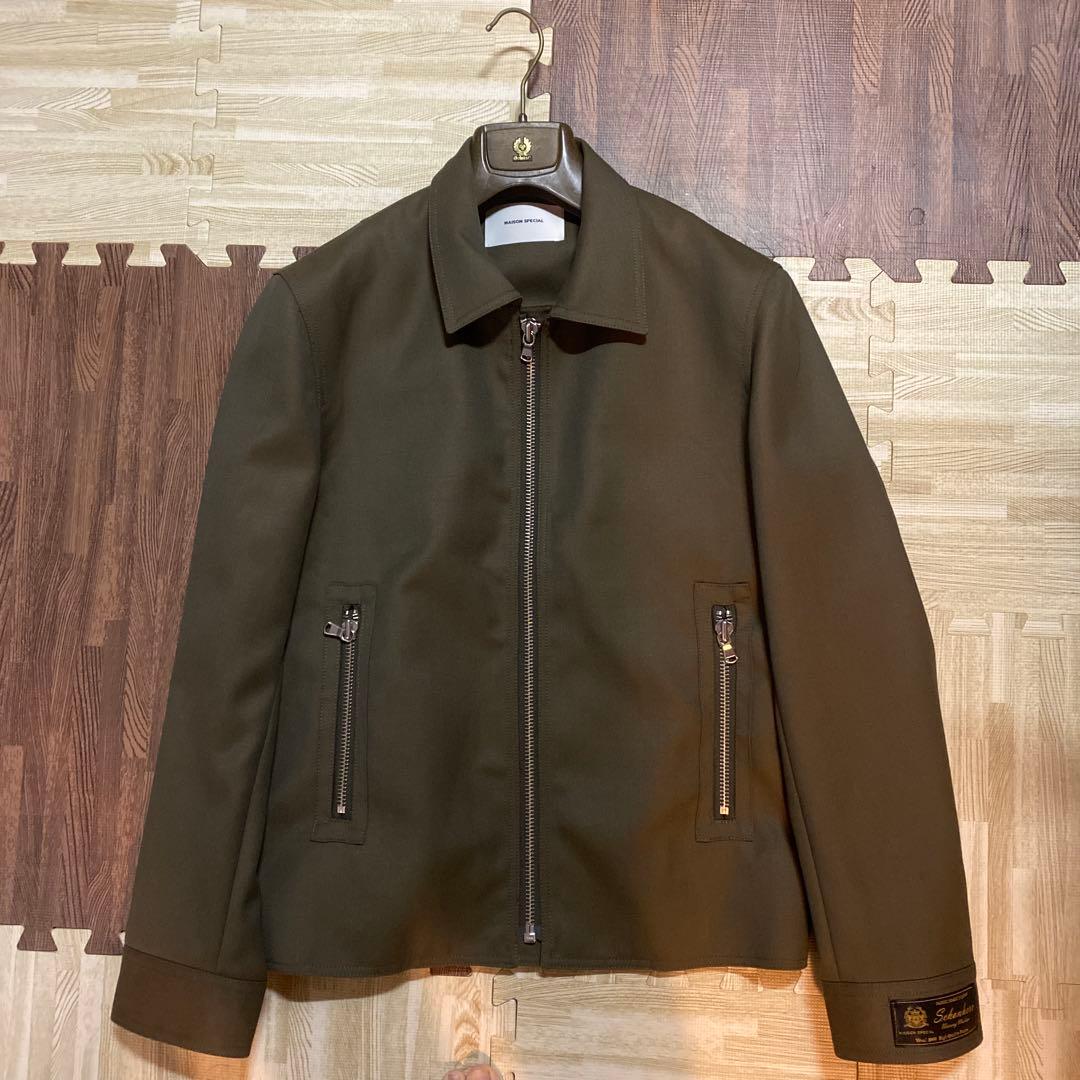 極美品 定価約3万 maison special ハリントンジャケット