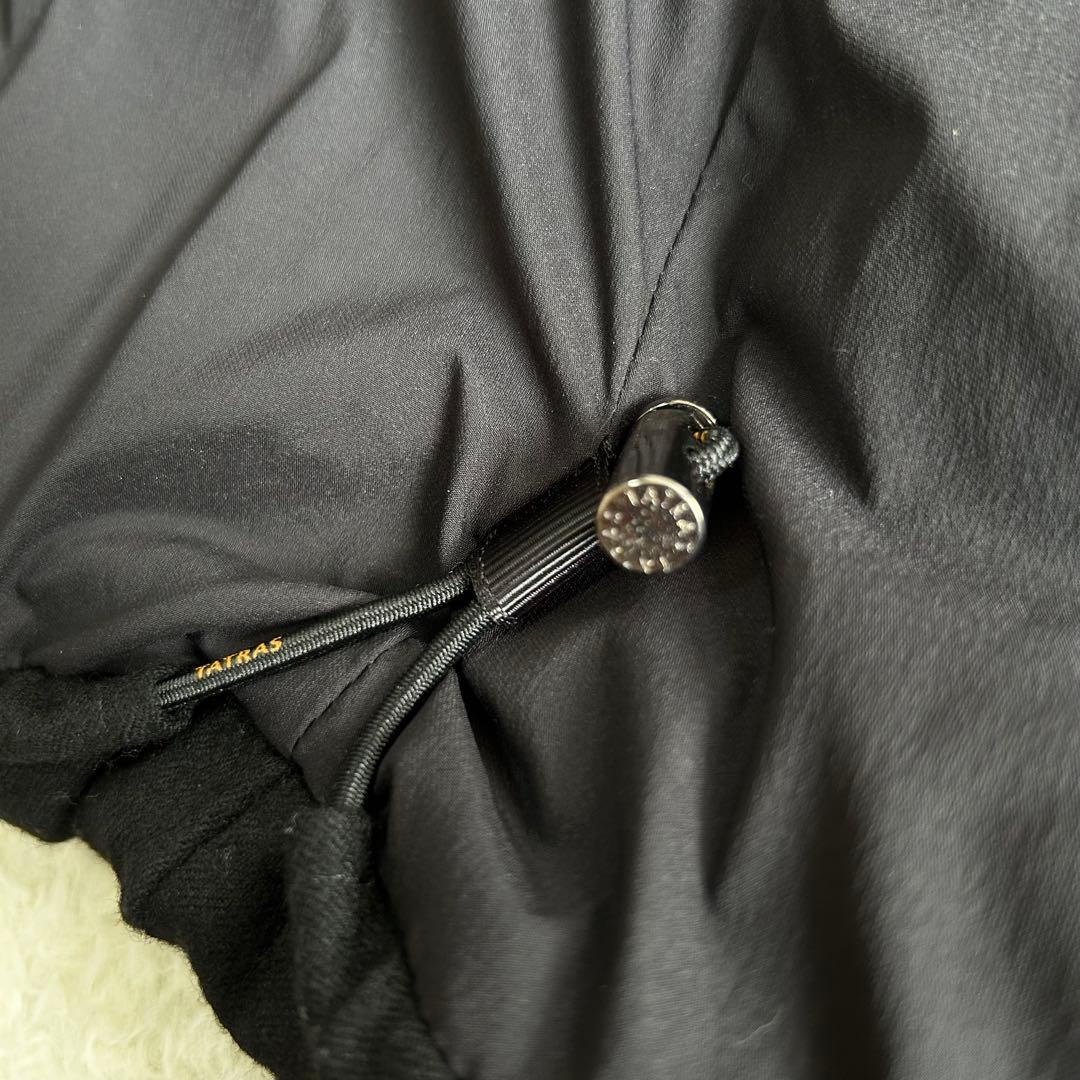 TATRAS タトラス　ラビアナ　ウール　ラクーンファー　ダウンジャケット　黒