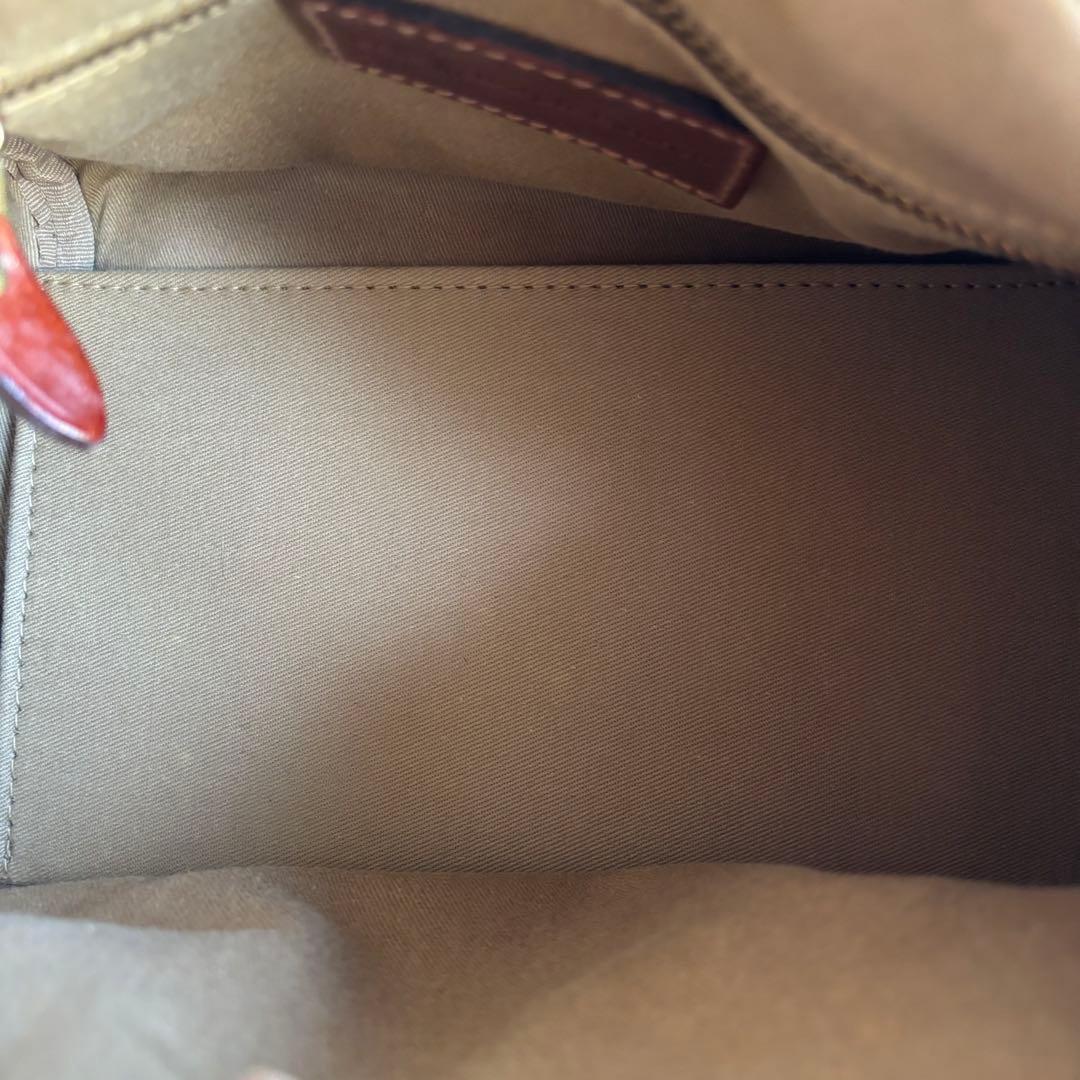 ✨️美品 ポロラルフローレン ミニボストンバッグ グレンチェック PVCレザー