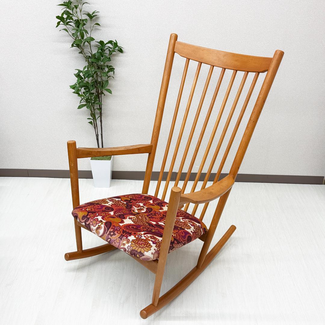 鳥取家具 ロッキングチェア 昭和レトロ 当時物