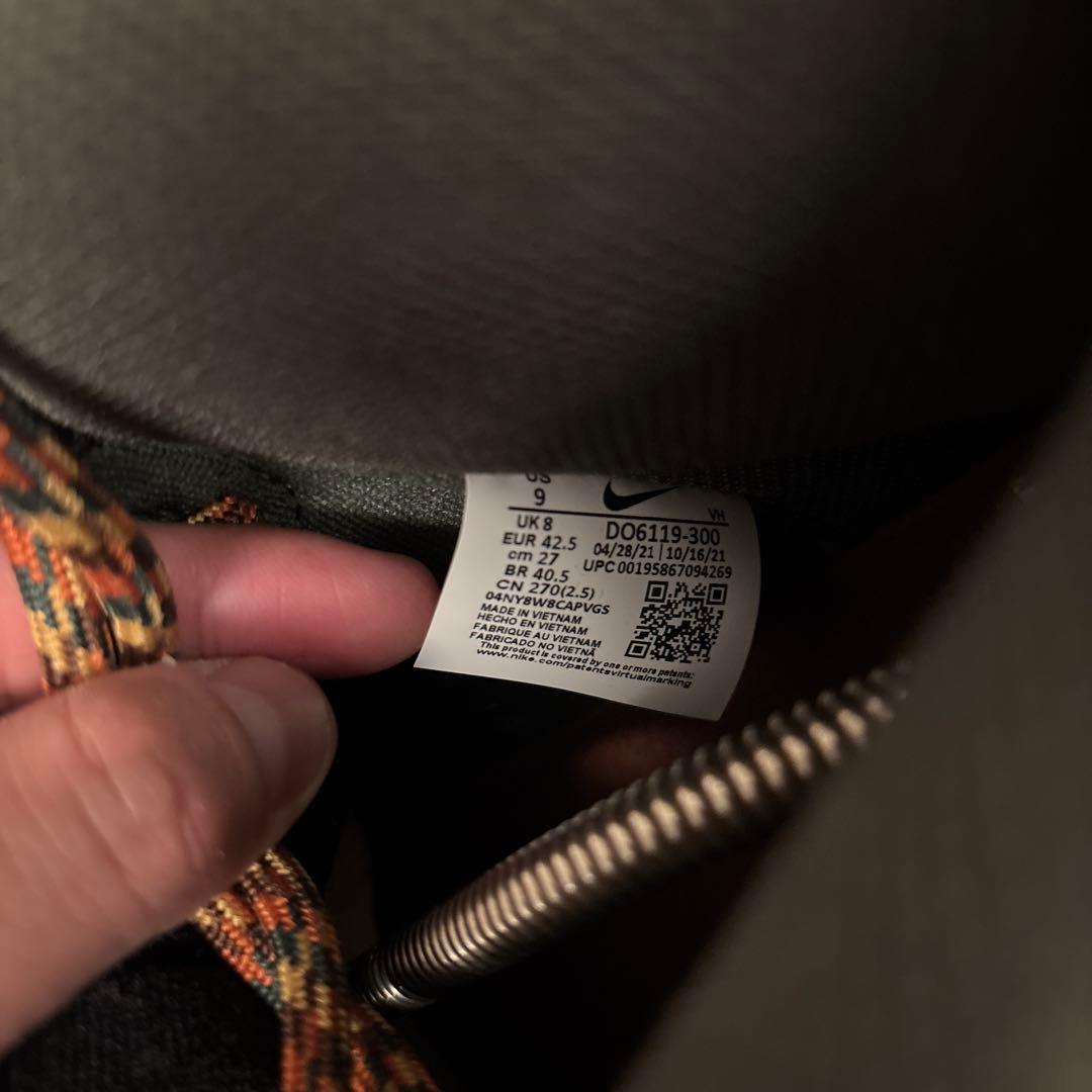 PASS~PORT × Nike SB Dunk High 27cm