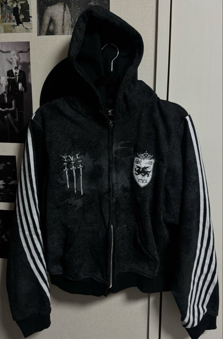 トップス cozy worldwide zip foodie black