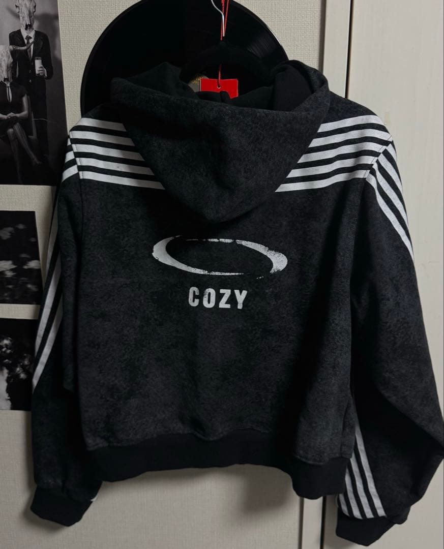 トップス cozy worldwide zip foodie black